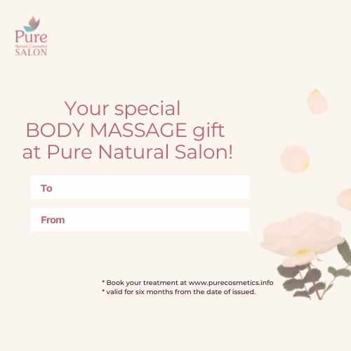 massage gift card