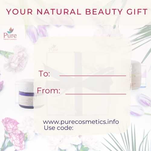 natural beauty gift Cards